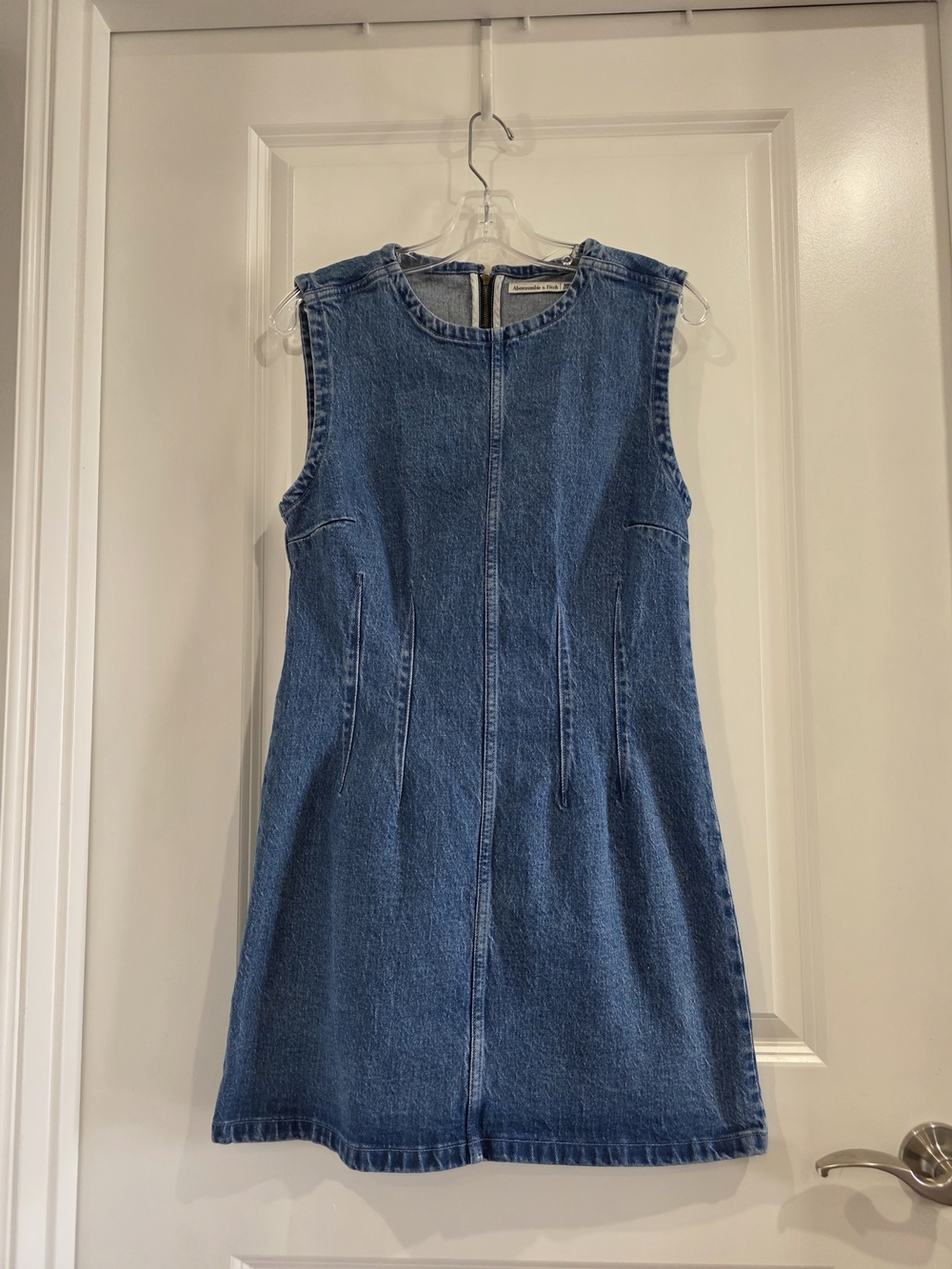 Abercrombie & Fitch Sleeveless Denim Dress